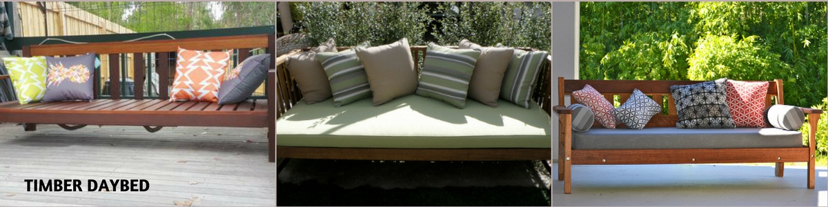 Timber daybed